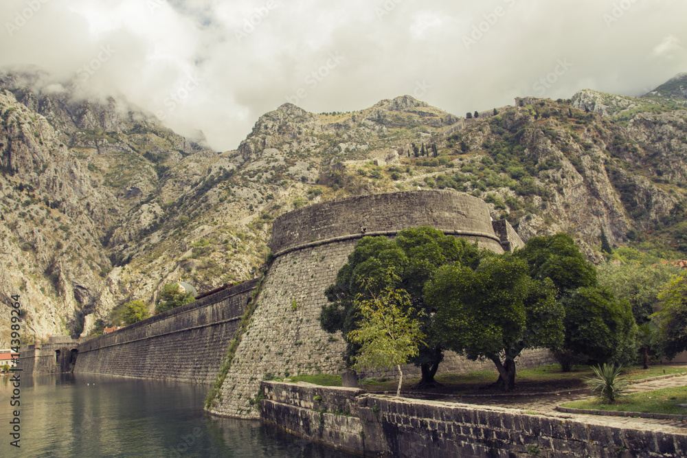 Kotor is a town in Montenegro. It Located in Boka Kotorska Bay of the Adriatic Sea. The old part of the city is under UNESCO protection. Kotor is a town in Montenegro. It Located in Boka Kotorska Bay of the Adriatic Sea. The old part of the city is under UNESCO protection.