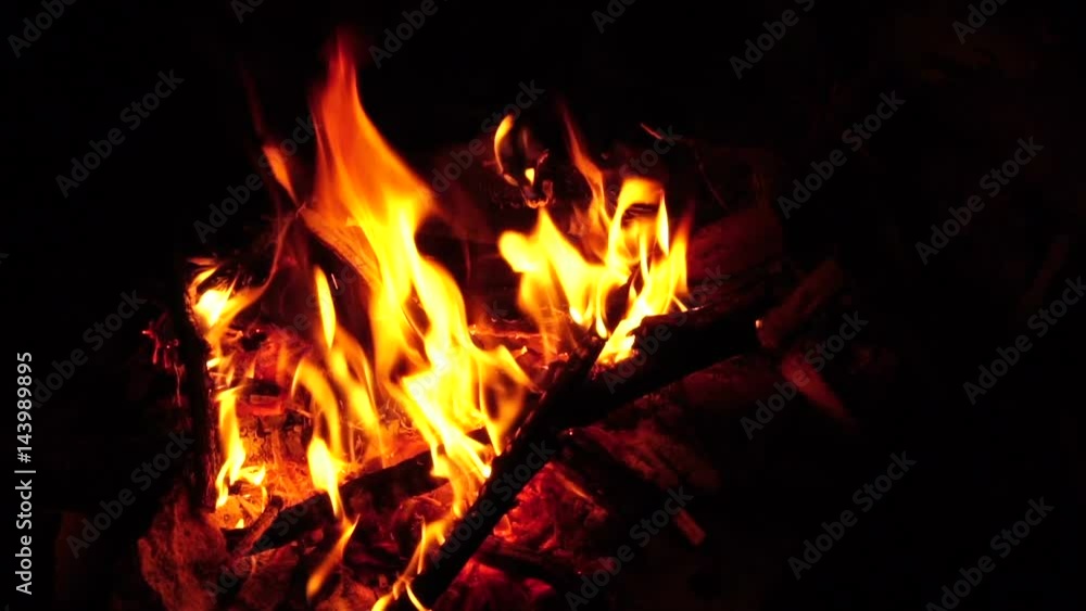 spurts of flame. Campfire in the night. Slow motion
spurts of flame. Campfire in the night. Slow motion