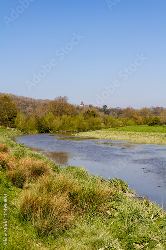 Looking along the River Ouse