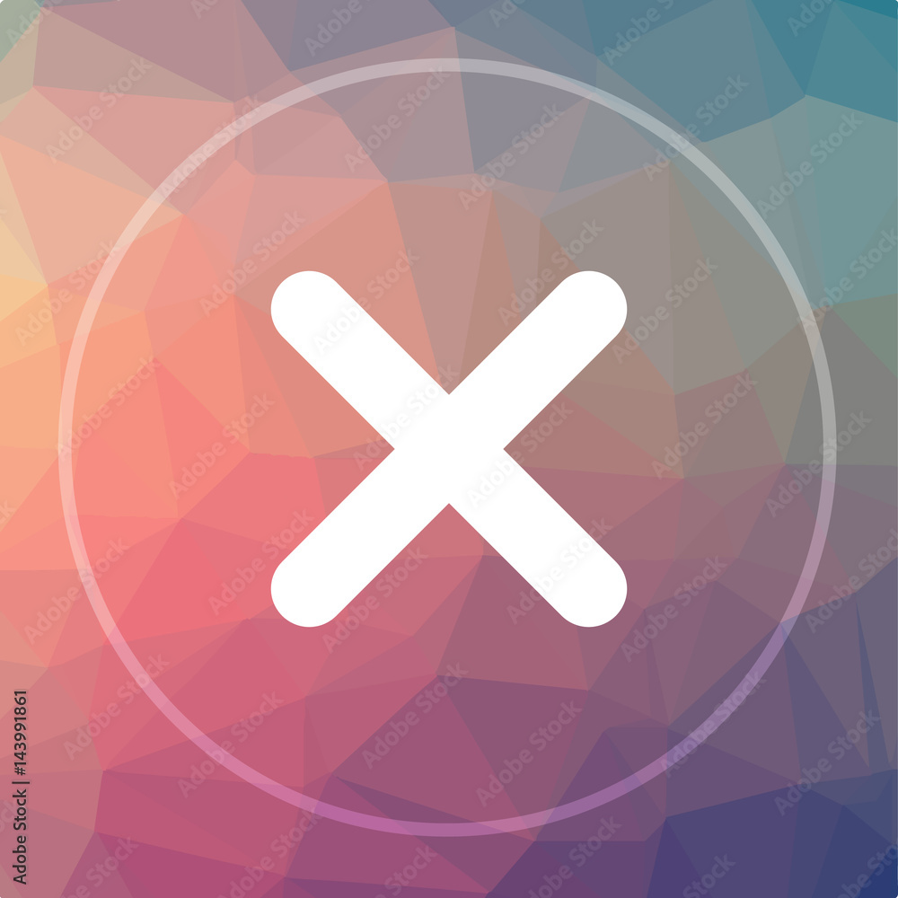 Fototapeta premium X close icon