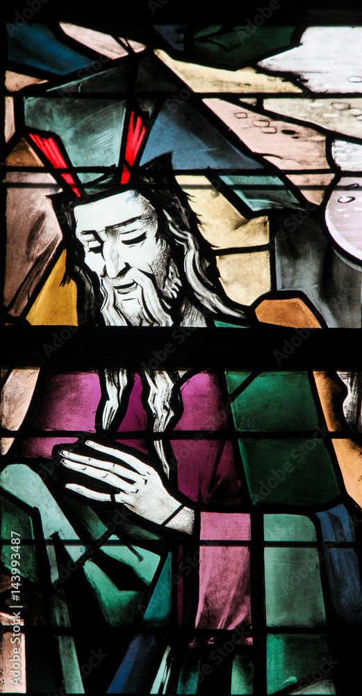 Stained Glass - Moses