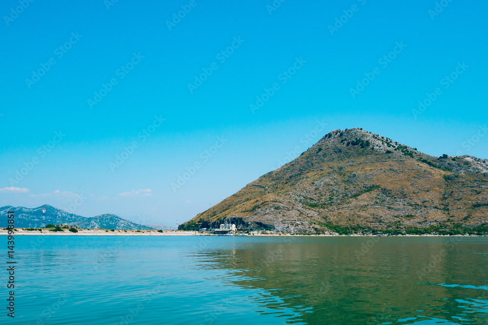 Skadar Lake in Montenegro. The largest freshwater lake in the Balkans.