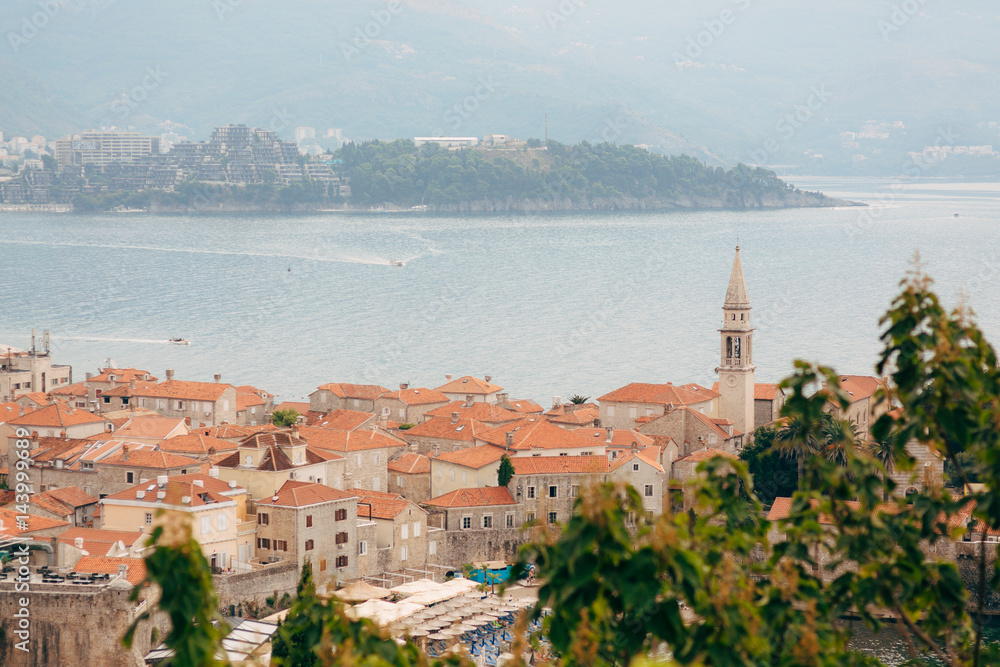 The Old Town of Budva in Montenegro