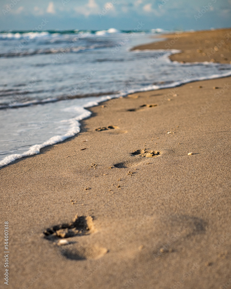 Footsteps in the Sand Footsteps in the Sand