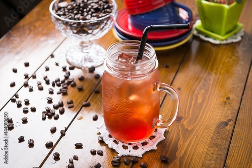 pomegranate iced tea, 아이스석류차