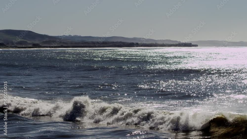 Amazing view of Pacific ocean Amazing view of Pacific ocean