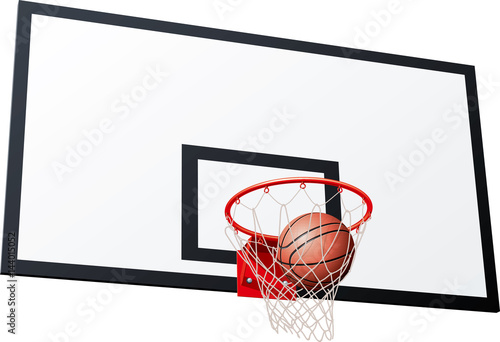 バスケットボールのゴール © kimkimchin