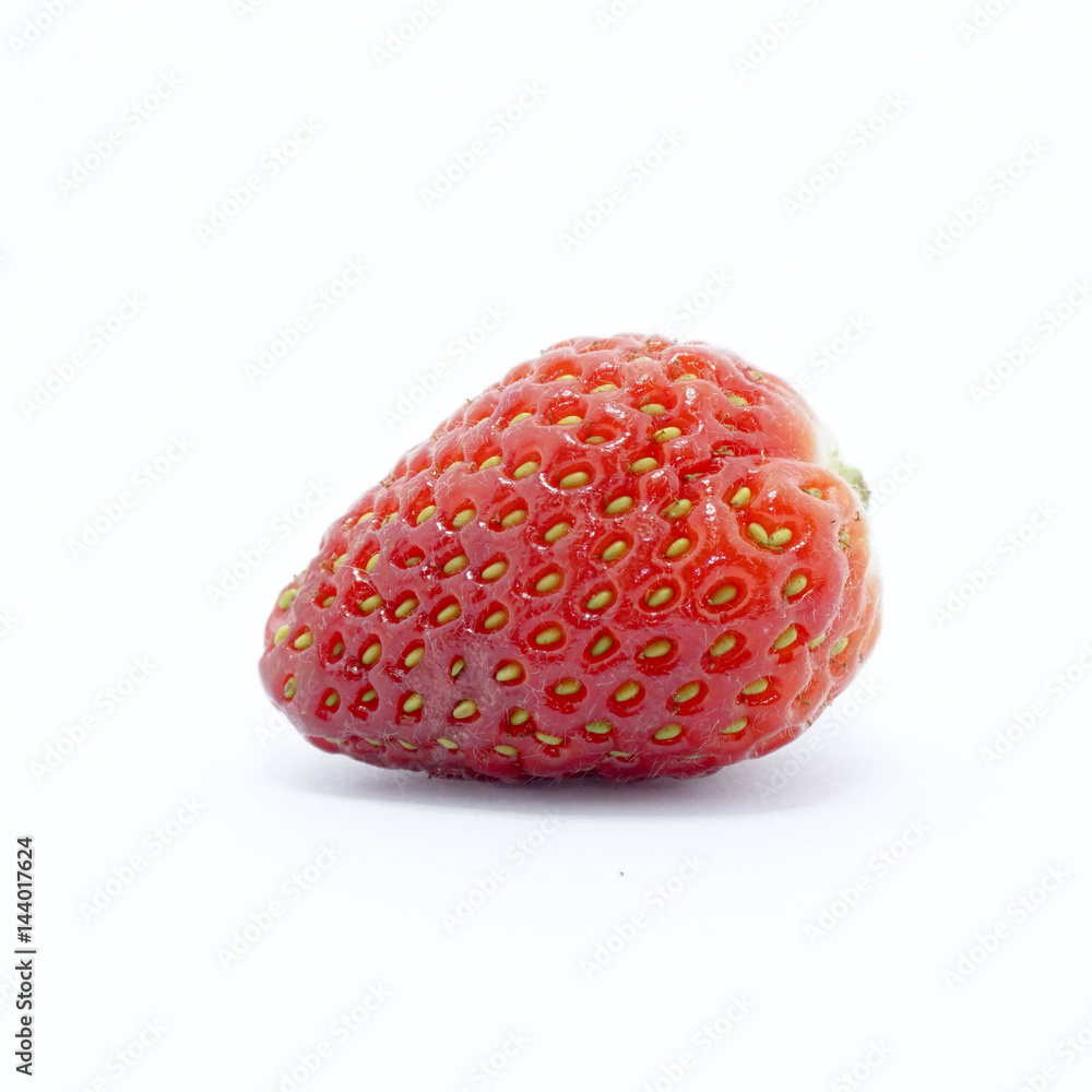 Fresh Strawberry On White Background Fresh Strawberry On White Background