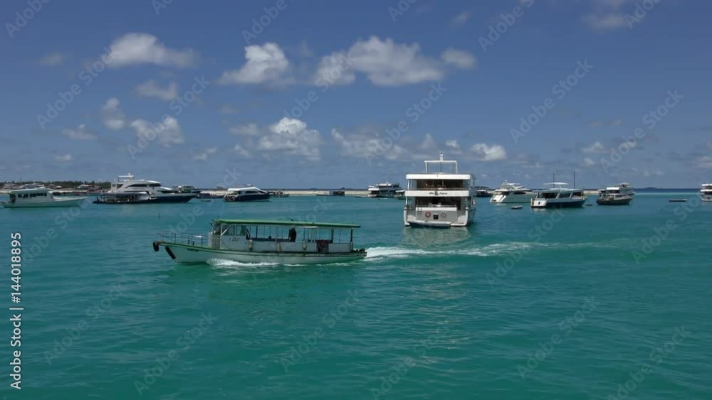 Boats in port, Hulhule Island, Male, Indian Ocean, Maldives
Boats in port, Hulhule Island, Male, Indian Ocean, Maldives