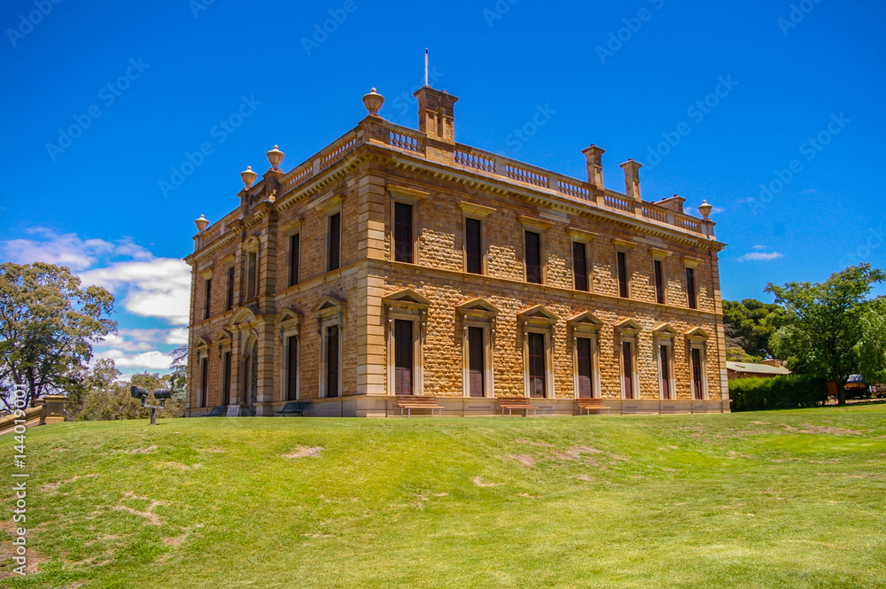 Martindale hall is a heritage listed building near Mintaro in Rural South Australia