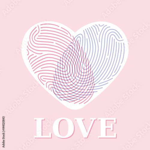 Fingerprint heart