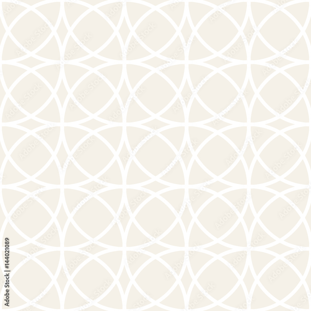Naklejka premium Vector Seamless Pattern. Abstract Geometric Background Design. Stylish Lattice Texture 