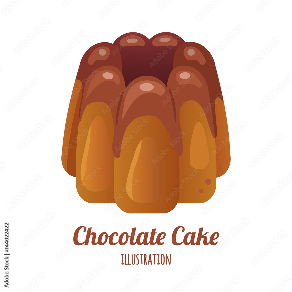 chocolate cake vector illustration chocolate cake vector illustration