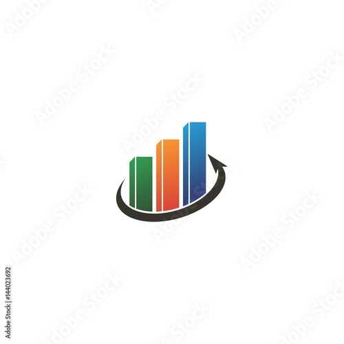 abstract financial logo