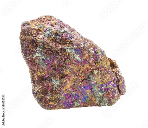 Chalcopyrite in quartz isol...