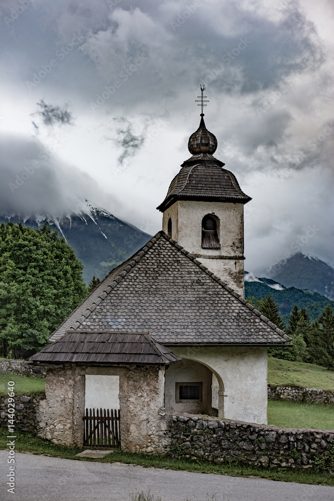 Ancient church in Slovenia