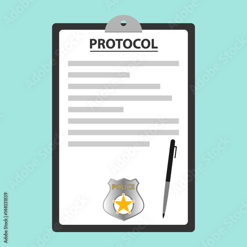 The police protocol
