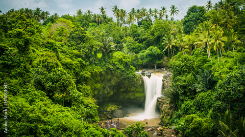 Amazing Tegenungan Waterfall near Ubud in Bali, Indonesia photo