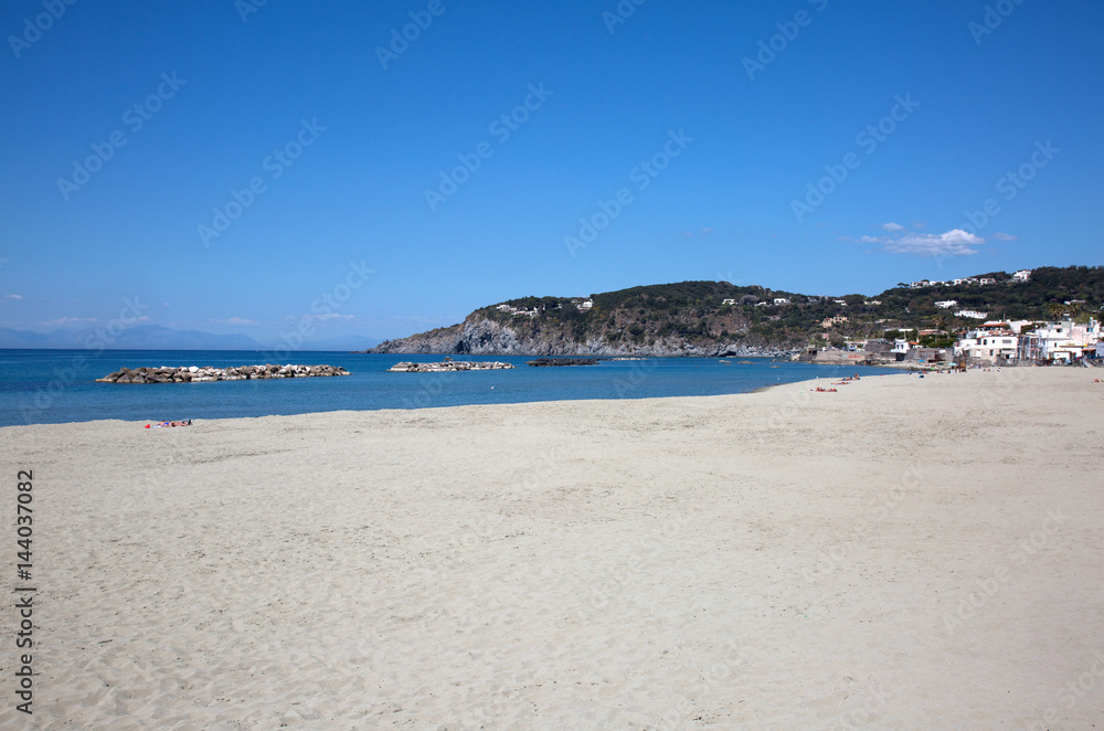 Beach in Ischia island