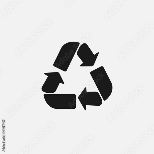 Recycle, basket icon, Ecologically clean, Vector