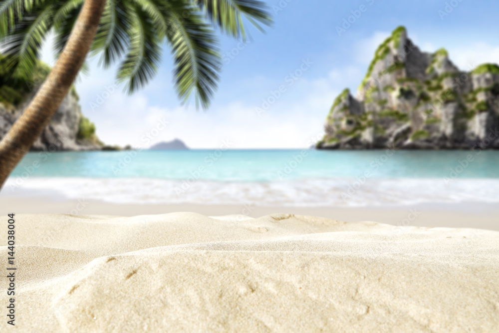 beach background for your decoration 