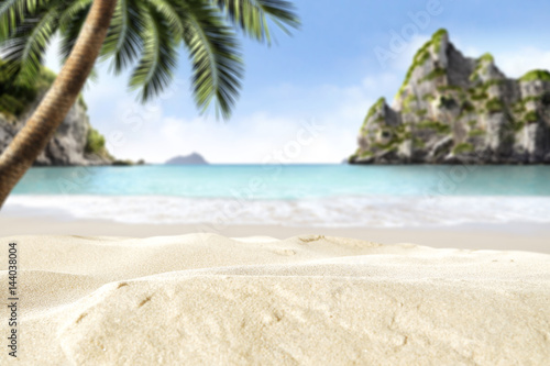 beach background for your decoration 