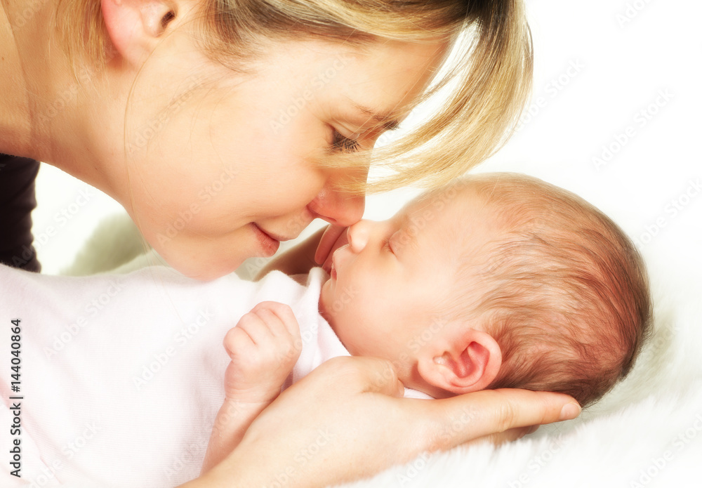 Mother baby moment of tenderness Mother baby moment of tenderness