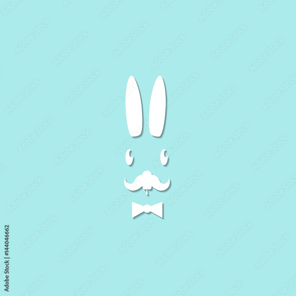 rabbit icon illustration rabbit icon illustration