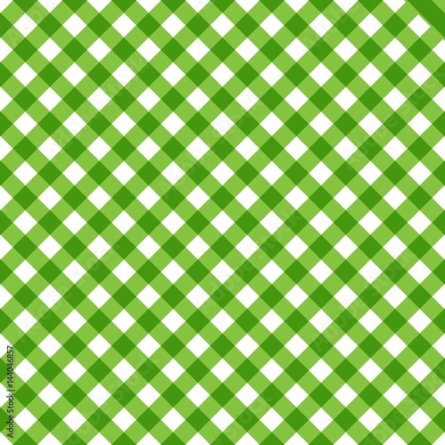 Seamless green background of plaid pattern