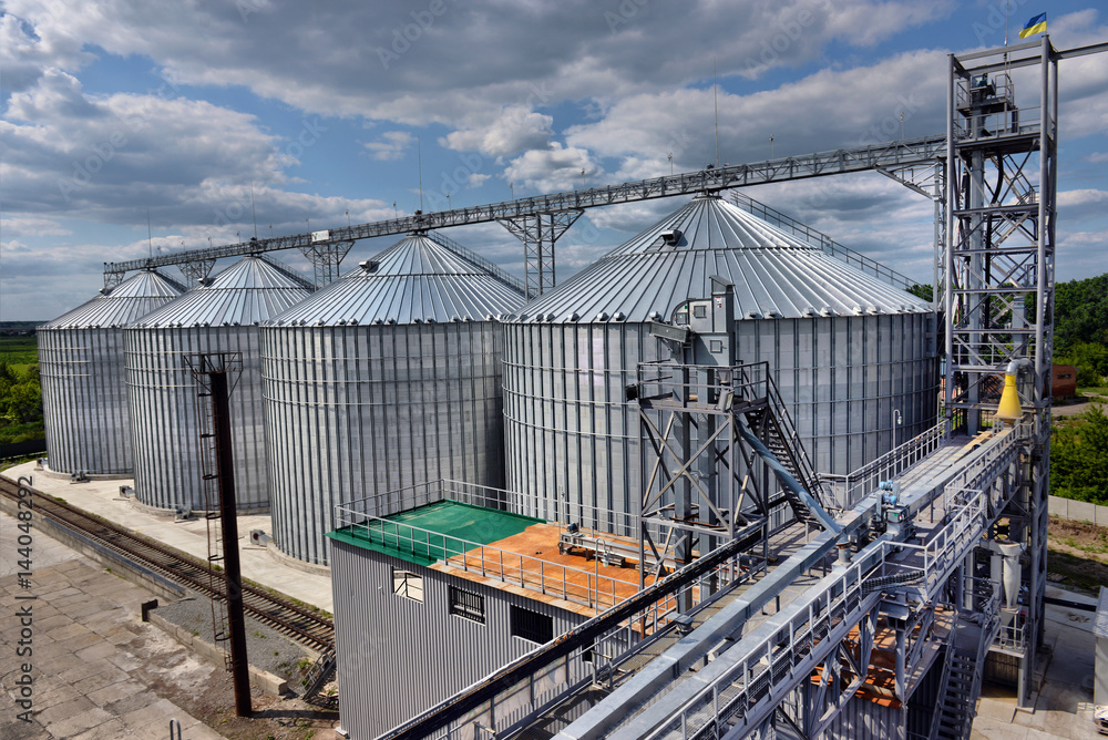 Agricultural Silo - Building Exterior, Storage and drying of grains