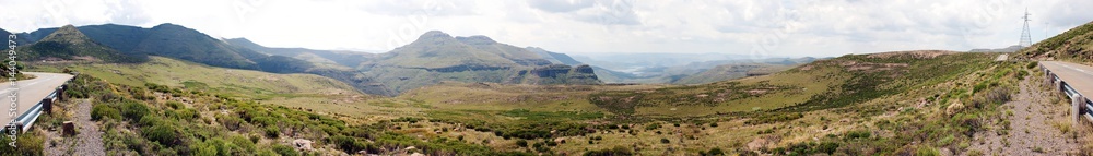 Beautiful landscape and scenery in Lesotho, Southern Africa