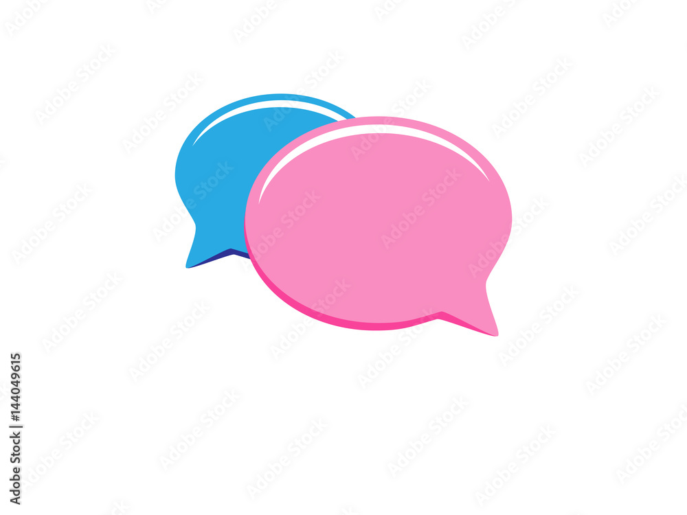 Vector illustration. Bubbles of dialogue. Vector illustration. Bubbles of dialogue.