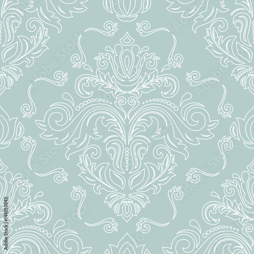 Classic seamless vector pattern. Traditional orient ornament. Classic vintage background
