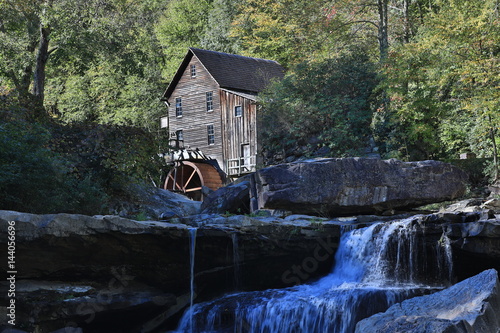 Fotografia, Obraz Glade Creek Gristmill