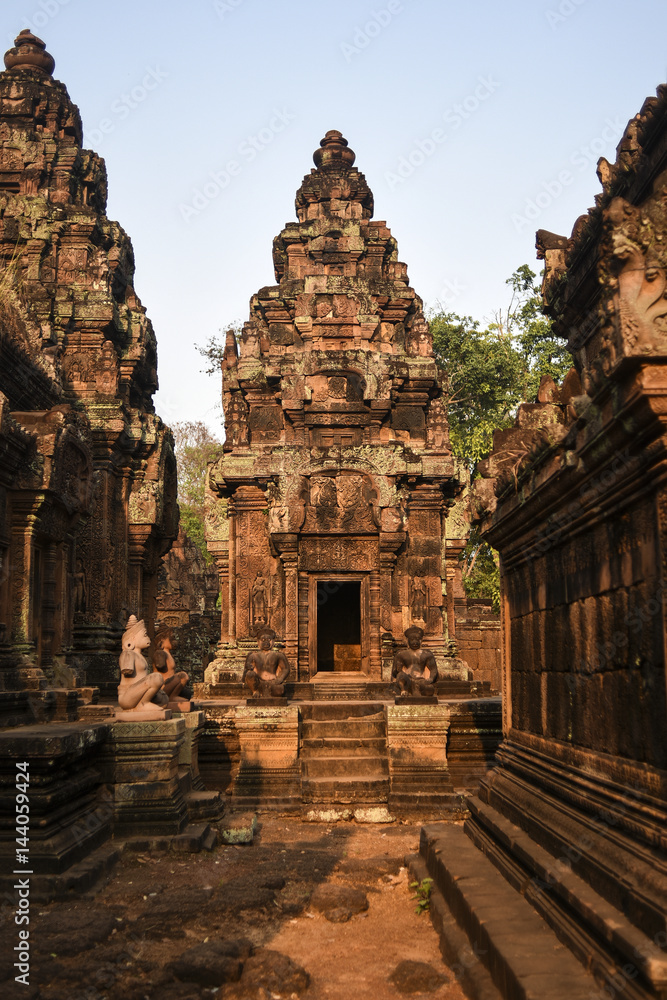 Banteay Srei temple, Angkor Wat Cambodia. Banteay Srei temple, Angkor Wat Cambodia.