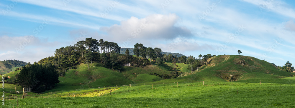 New Zealand beautiful farming landscape New Zealand beautiful farming landscape