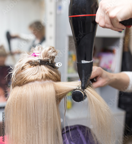 Styling female hair dryer