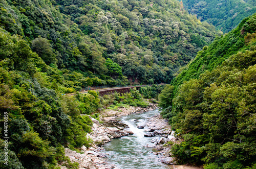 Hozukyo gorge