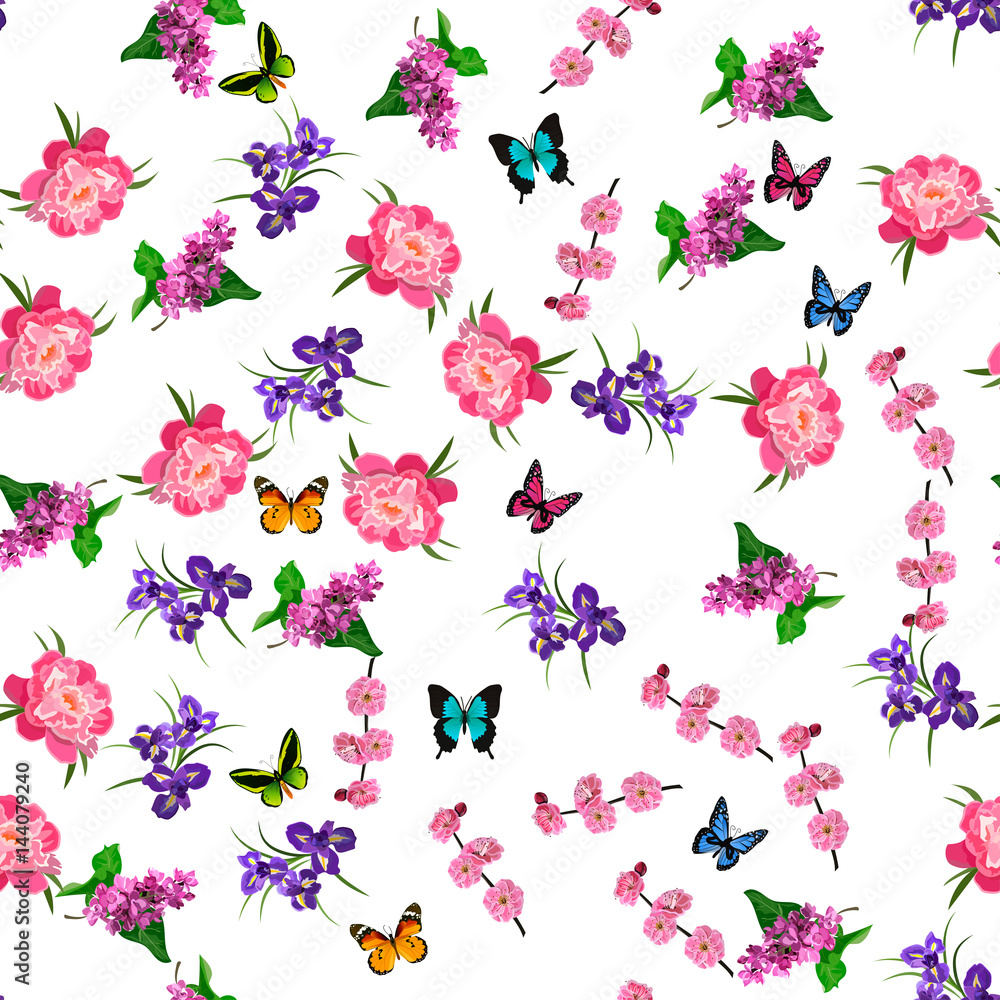 Obraz premium blooming lilac flower