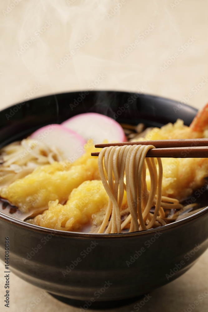 天ぷらそば Japanese Tempura soba 天ぷらそば Japanese Tempura soba