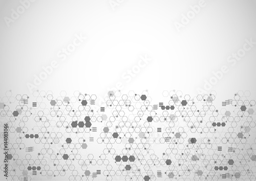 Vector Abstract futuristic circuit board, Illustration high computer technology