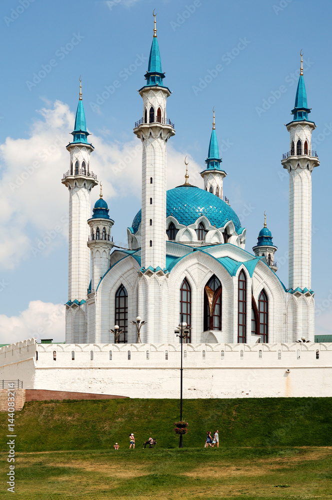 The Kazan Kremlin, the ancient historical landmark