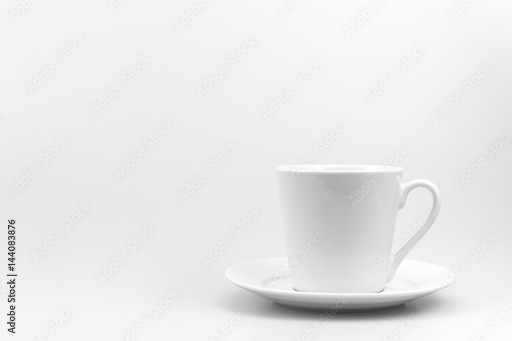 Obraz premium Kaffeetasse auf weiß isoliert