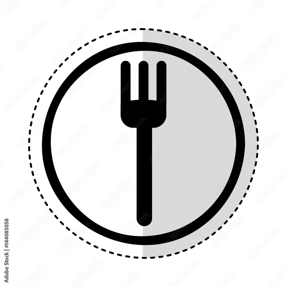 fork cutlery isolated icon vector illustration design fork cutlery isolated icon vector illustration design