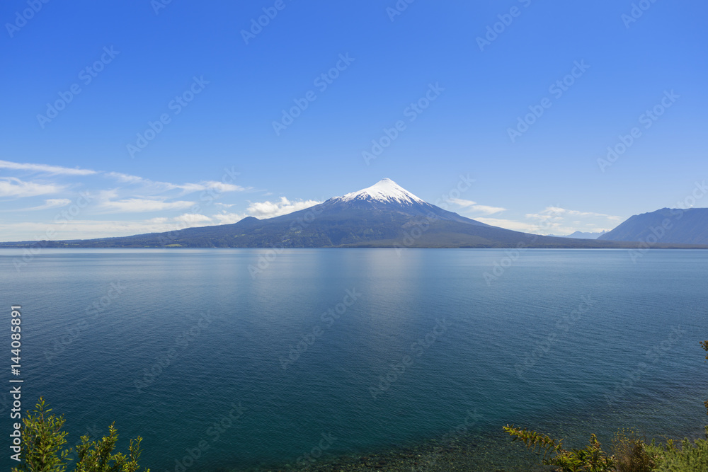 The 2652 metre tall Osorno Volcano, a conical stratovolcano, in northern Patagonia near Puerto Montt, Chile The 2652 metre tall Osorno Volcano, a conical stratovolcano, in northern Patagonia near Puerto Montt, Chile