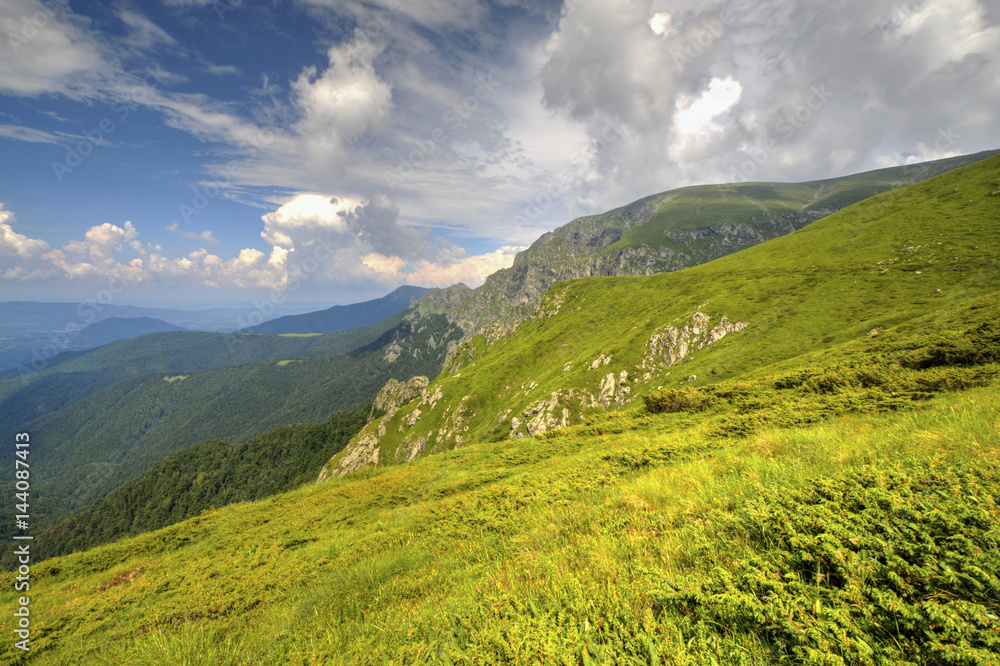 Beautiful mountain landscape Beautiful mountain landscape