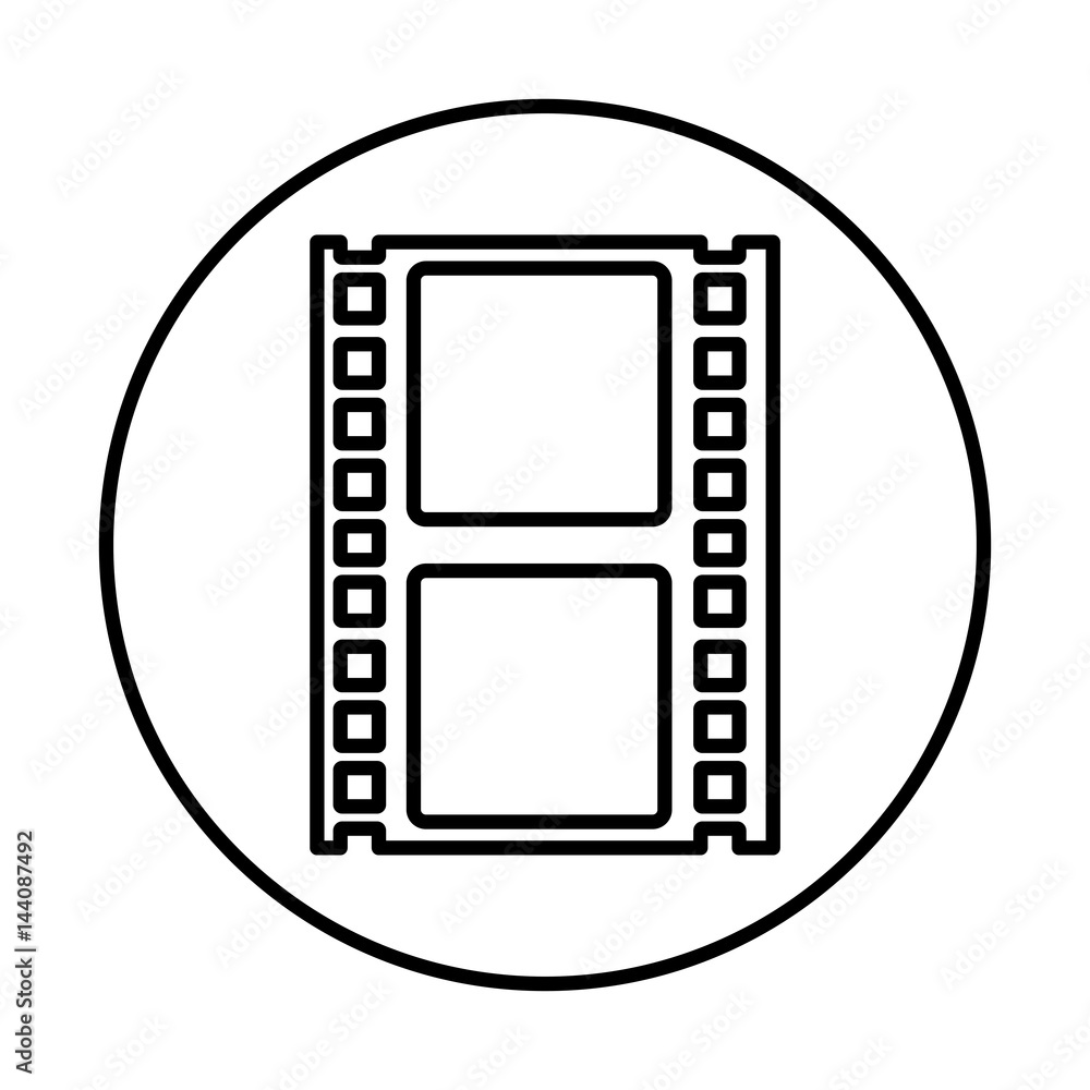 tape film record isolated icon vector illustration design tape film record isolated icon vector illustration design