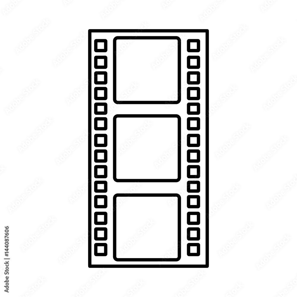 tape film record isolated icon vector illustration design tape film record isolated icon vector illustration design
