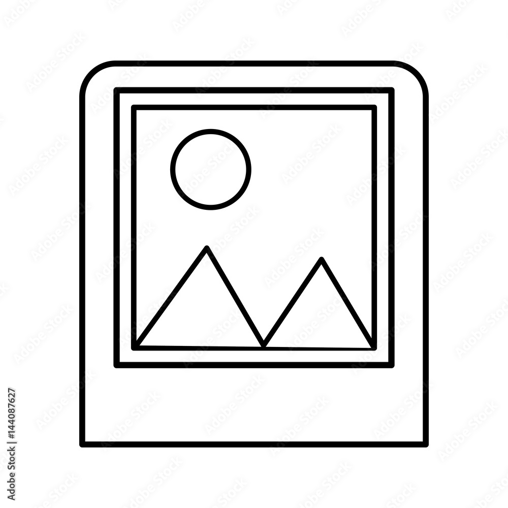 picture shot isolated icon vector illustration design picture shot isolated icon vector illustration design