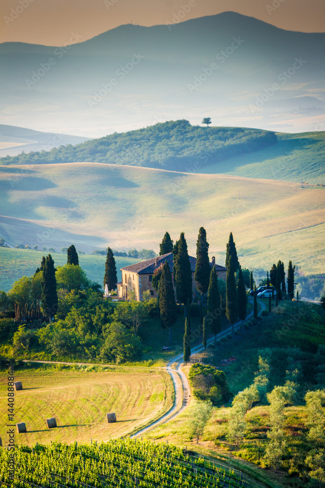 Tuscany, spring landscape